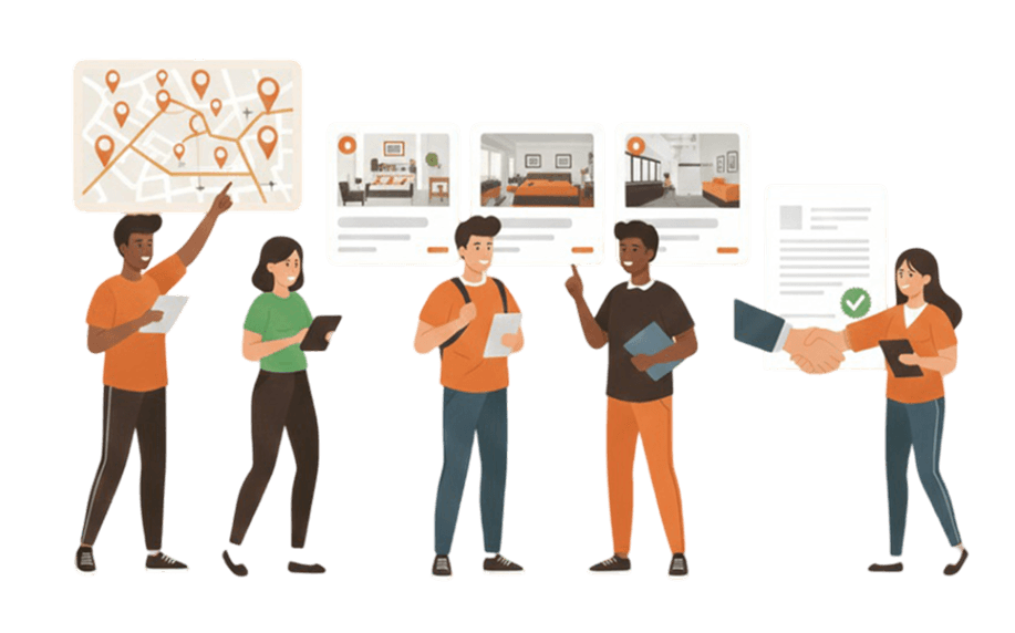 Student housing process